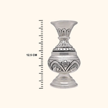 925 Silver Flower Pot